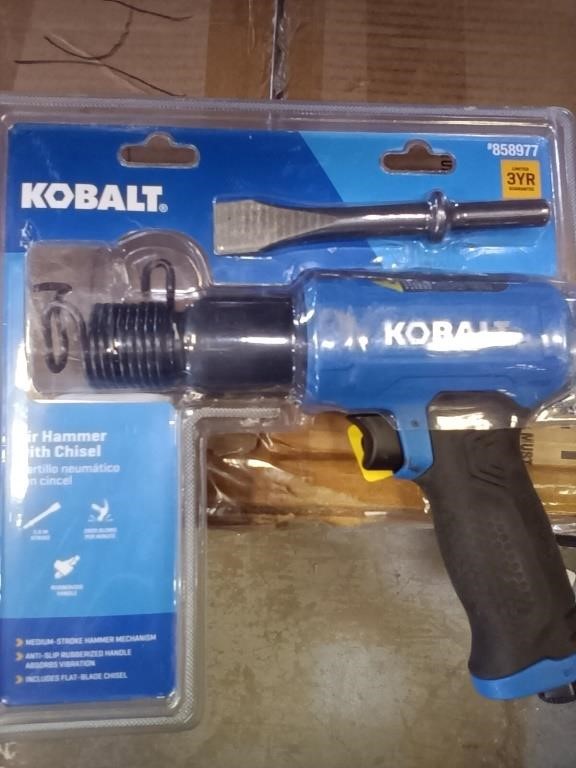 Kobalt Air Hammer With Chisel