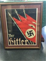 WWII German Propaganda Poster