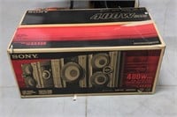 UNUSED SONY 400W STEREO SYSTEM