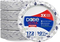 Dixie Ultra, Large Paper Plates, 10 Inch, 172