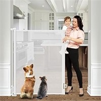48 Inch Extra Tall Pet Gate, Extends To 55" Wide