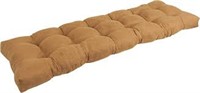Blazing Needles Microsuede Tufted Bench Cushion,