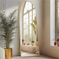 Sweetcrispy Arched Full Length Mirror 59"x16"