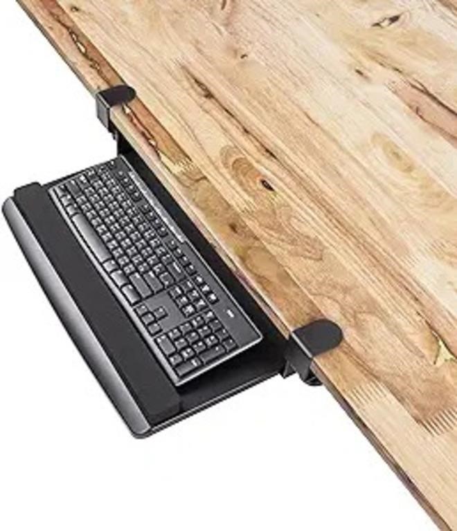 Eho Clamp-on Retractable Adjustable Keyboard