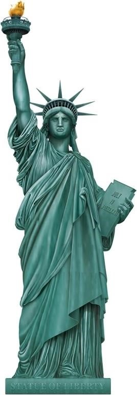 Beistle 5' Jointed Statue Of Liberty, Paper Patrio