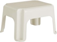 Rubbermaid Roughneck Step-stool, Bisque,