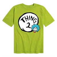 L  Sz XL Dr. Seuss - RED Thing Two - Youth Short S