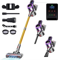 Cordless Vacuum Cleaner, 30000pa/450w Powerful