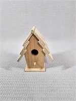 Small Unfinished Wooden Birdhouse