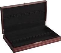 Wallace Dark Walnut Flatware Chest, 19 Inches