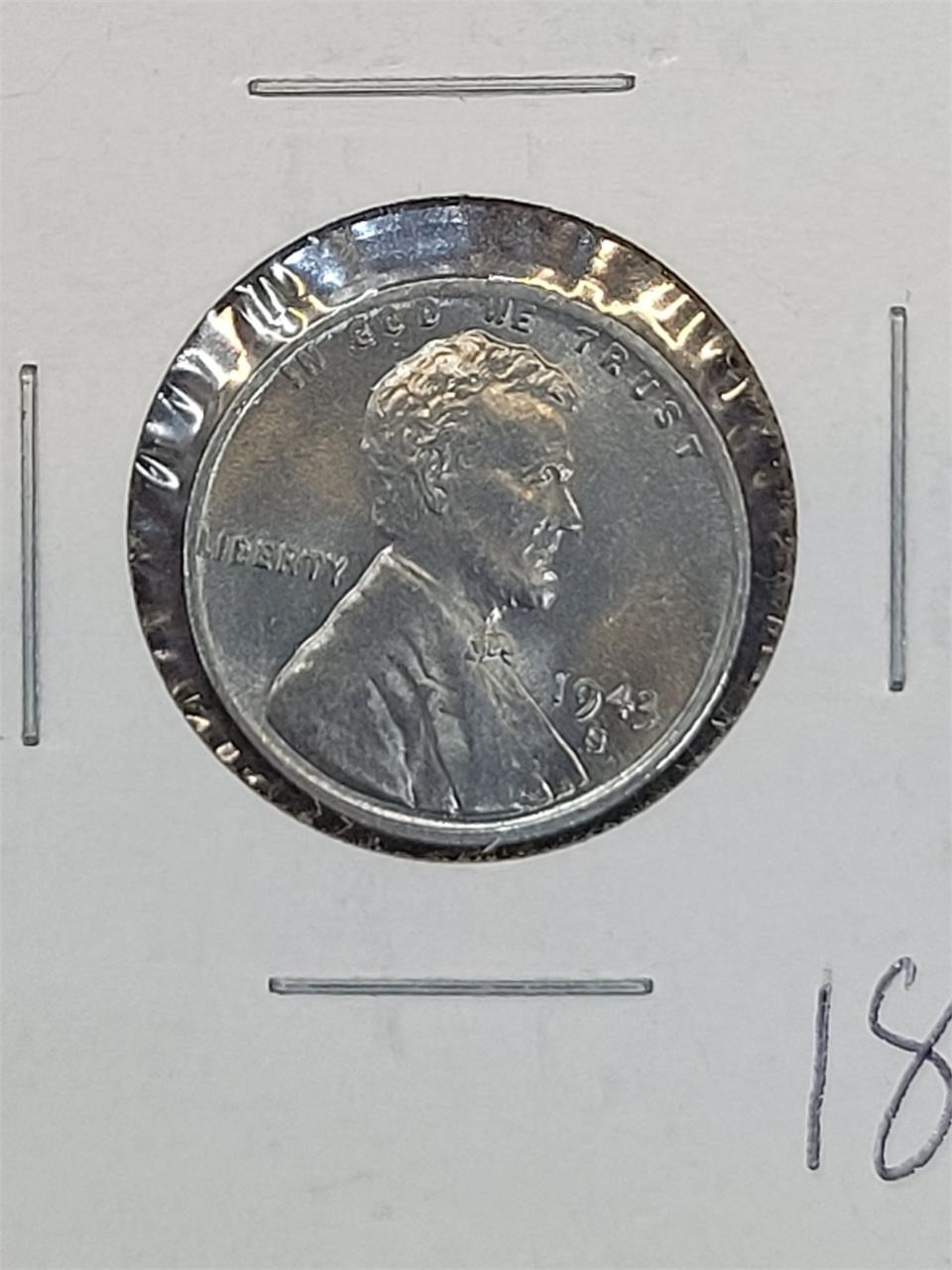 Rare 1943s Steel Lincoln Penny