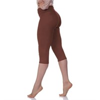 One Size (S - XL)  LMB Capri Leggings for Women Bu