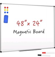 Magnetic Dry Erase Whiteboard 48 x 24