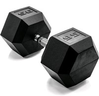 CAP Barbell Coated Dumbbell Weight - 95lbs Single