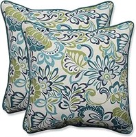 Pillow Perfect Floral Indoor/outdoor Accent Throw