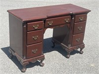 Antique Desk/Vanity w/7 Drawers SOLID!