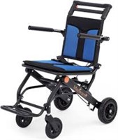 Medwarm Portable Aluminum Transport Wheelchair