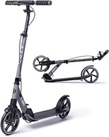 Aero Big Wheel Kick Scooter For Kids Ages 8-12,