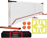 Pickleball Net With Court Marking Kit, 4 Pickle