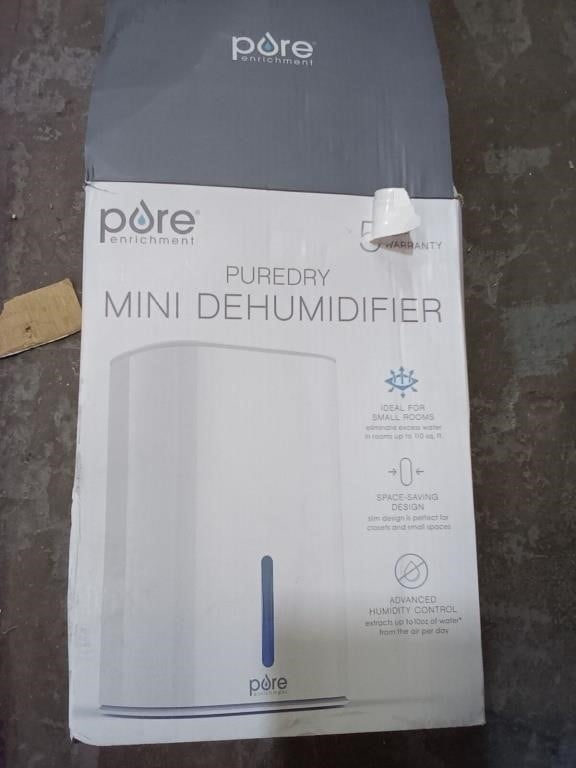 Pore Enrichment Mini Dehumidifier