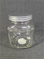 KiG Glass Canister With Metal Lid