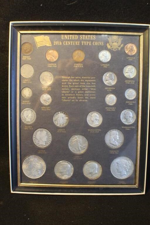 United States 20th Century Type Coins Collection