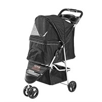 Vevor Pet Stroller For Dogs And Cats Up To 35lbs