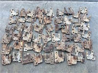 Lot of (54) Vintage Cast Iron Gate Hinges