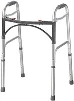 Drive Medical Deluxe 2-button Folding Walker