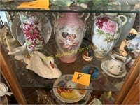 Shelf Contents - Vases, Collectibles