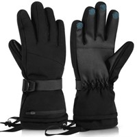 L  Touchscreen Ski Gloves with Pocket  Waterproof