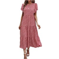 XL  Size - XL Fantaslook Women's Summer Boho Dress