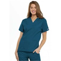 LGE  Size - Large Cherokee V-Neck Scrub Top for Wo