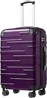 Coolife Luggage Suitcase Carry-on Hardside 20"