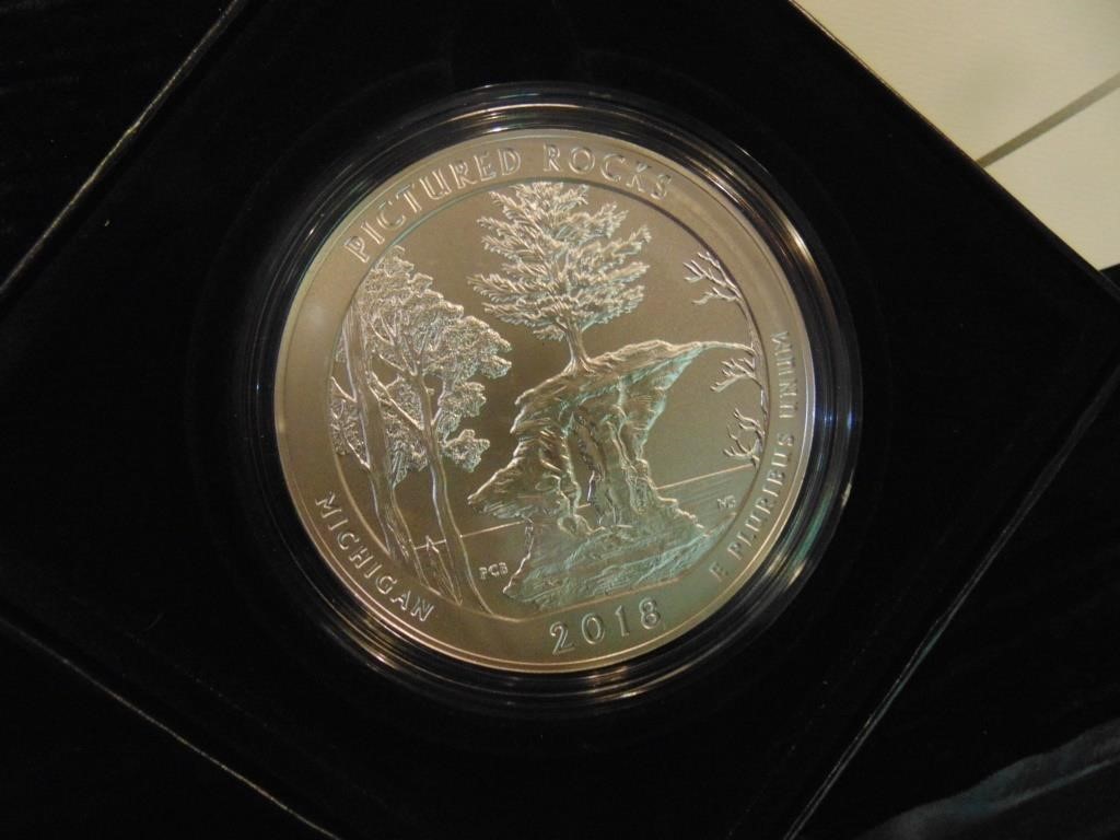 2018 America The Beautiful 5 Oz. Silver Coin