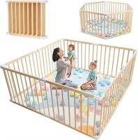 Foldable Baby Playpen For Toddlers, Expandable