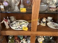 Cups & Saucers, Glass Collectibles - Shelf Content