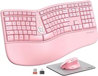 Meetion Ergonomic Wireless Keyboard And Mouse,