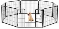Sweetcrispy Dog Playpen Indoor - Pet Fence Puppy