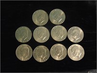 (10) 1972 Ike Dollars