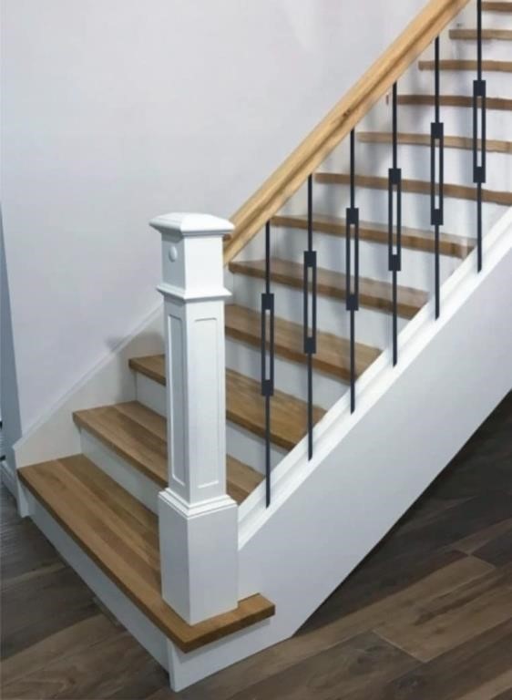 Iron Stair Balusters 1/2" Heavy Duty Square X 44"