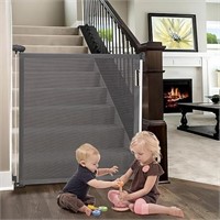 Hblife Retractable Baby Gate, Mesh Baby & Dog