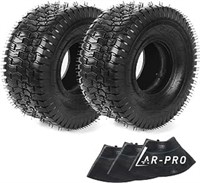 Ar-pro Combo Pack 15x6.00-6 Lawn Mower Tires (2