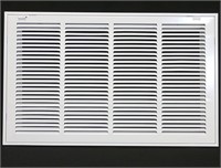 24" X 14" Steel Return Air Filter Grille For 1"