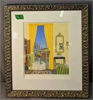Thomas Mcknight Signed Numbered Print, Room With