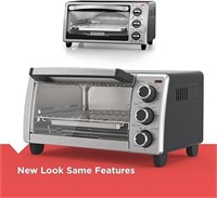 Black+decker 4-slice Toaster Oven, To1313sbd,