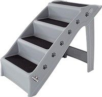 Dog Stairs - Pet Stairs With 4-step Design For