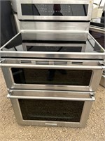 Kitchenaid Induction double oven range stainless