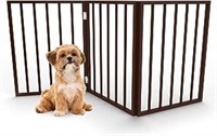 3-panel Indoor Foldable Dog Fence For Stairs,