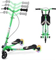 Aodi Swing Scooter For Kids, 3 Wheels Foldable